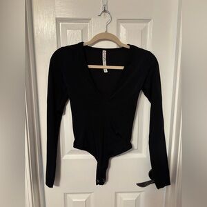 Intimately Free People Deep V Bodysuit size XS